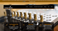 Desktop Screenshot of crea-tools.com